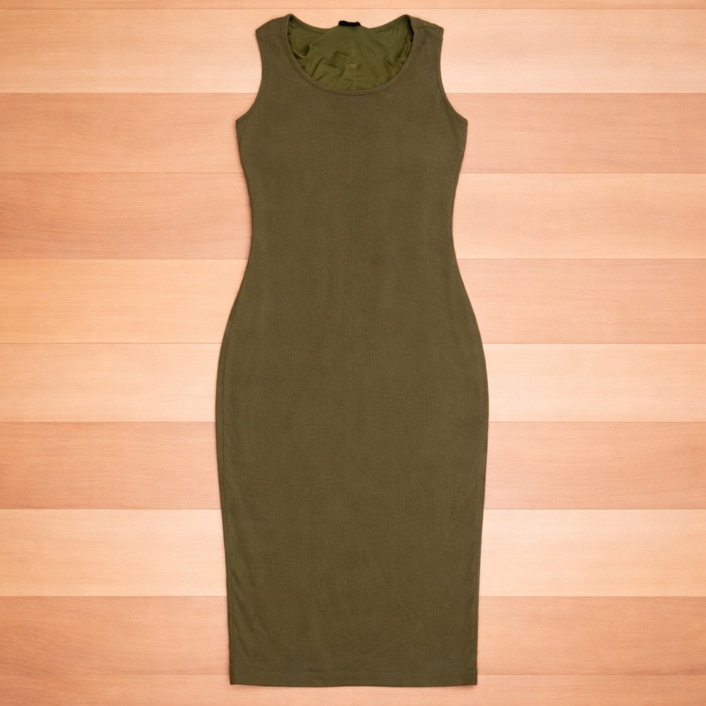 Rachel Zoe Olive Midi Dress with lining - Picture 2 of 2